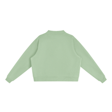 Load image into Gallery viewer, Essential Fleece Mock-Neck Crew Sweatshirt