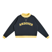 Load image into Gallery viewer, Women’s Mock Neck Crewneck Sweatshirt