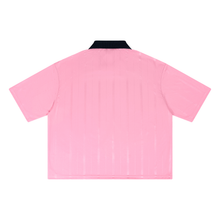 Load image into Gallery viewer, Andover Unisex Striped Boxy Soccer Jersey | Pink