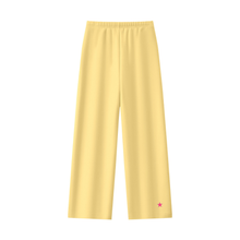 Load image into Gallery viewer, Andover Wide Leg Sweatpants | Butter Crest + Star