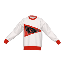 Load image into Gallery viewer, Hinsdale Pennant Crewneck Relaxed Fit Sweater