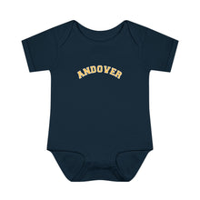 Load image into Gallery viewer, Andover Varsity Infant Baby Rib Bodysuit
