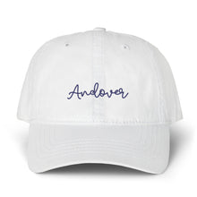 Load image into Gallery viewer, Andover Dad Hat | Washed Pink Baseball Cap with Ponytail Opening
