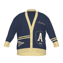 Load image into Gallery viewer, Andover Varsity Spirit Cardigan | Curve Only
