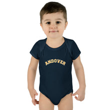 Load image into Gallery viewer, Andover Varsity Infant Baby Rib Bodysuit
