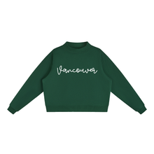 Load image into Gallery viewer, Essential Fleece Mock-Neck Crew Sweatshirt
