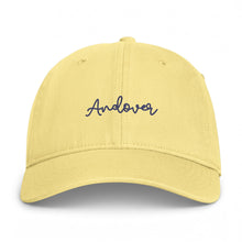 Load image into Gallery viewer, Andover Script Coastal Washed Hat
