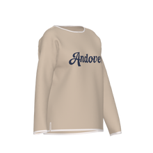 Load image into Gallery viewer, Andover Vintage Breezy Sweater - Beige/Navy
