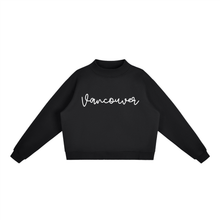 Load image into Gallery viewer, Essential Fleece Mock-Neck Crew Sweatshirt
